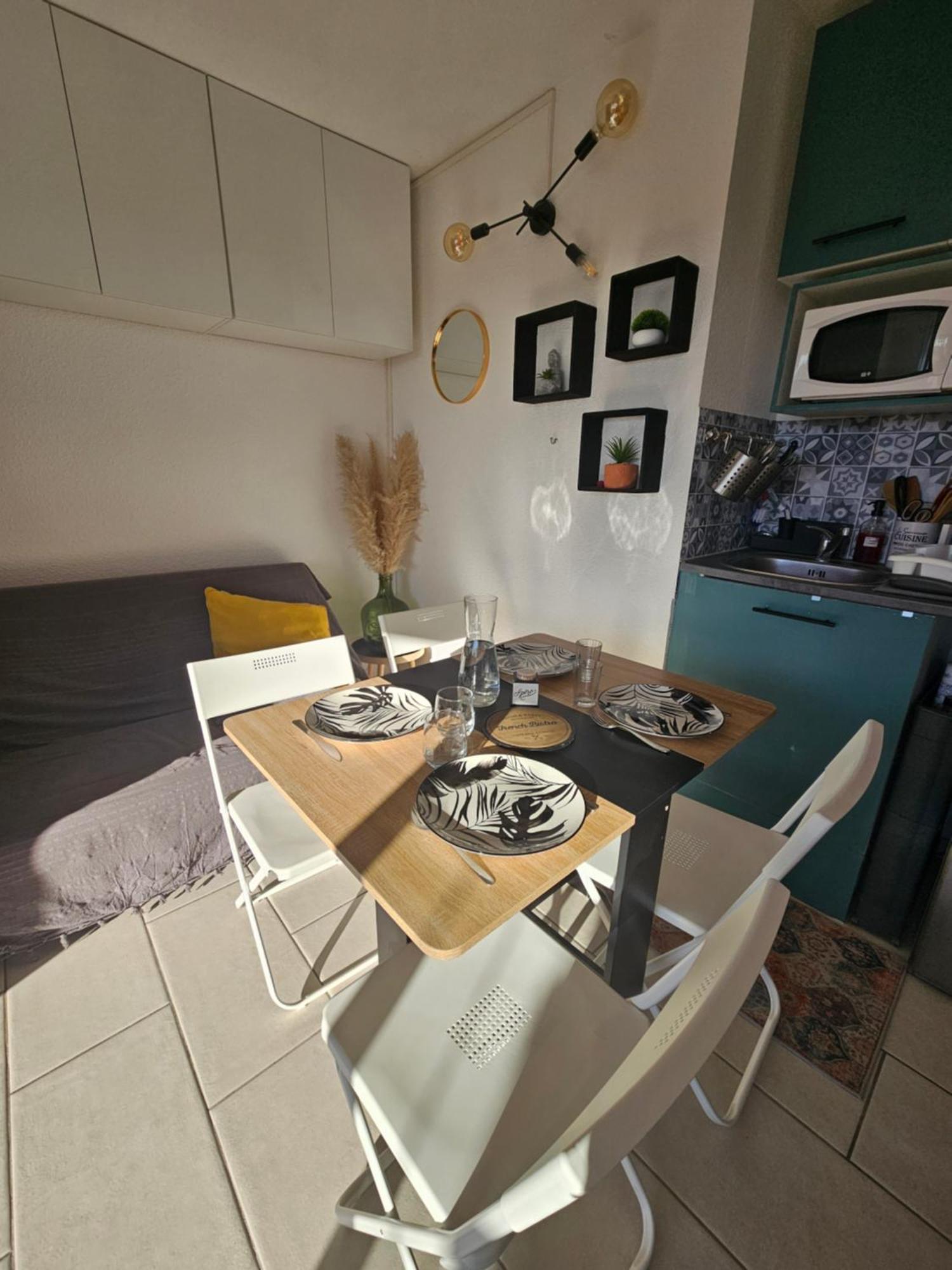 Studio 200M De La Plage Le Barcarès Exterior foto